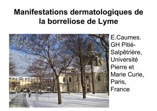 LYME CAUMES