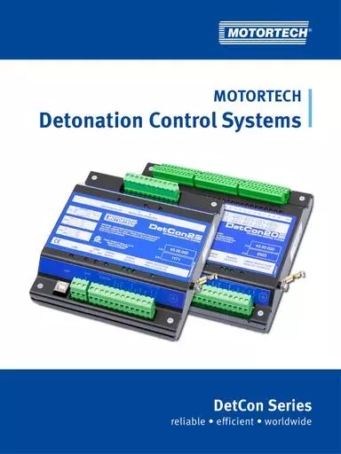 MOTORTECH SalesFlyer DetCon Detonation Control Systems 01 35 001 EN 2019 01 p2