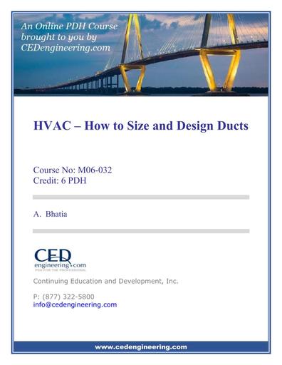 M06 032   HVAC   How to Size and Design Ducts   US