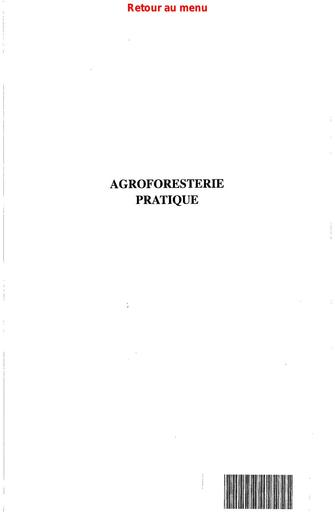 Agroforesterie pratique