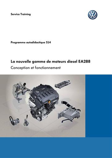 Vw SSP 514 La nouvelle gamme de moteurs diesel EA288