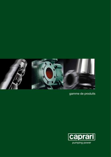 Caprari CATALOGUE