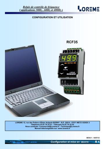 Manuel RCF35 loreme fr
