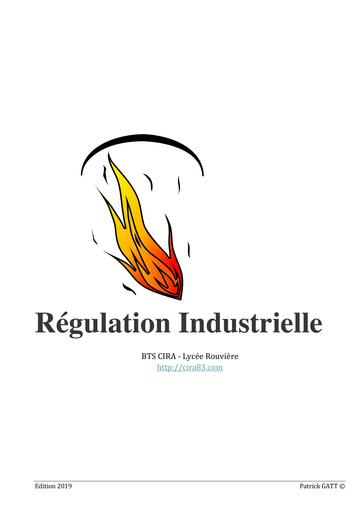 Regulation Industrielle PID