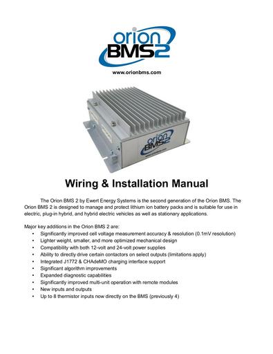 Orionbms2 wiring manual