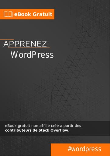 Apprenez wordpress fr
