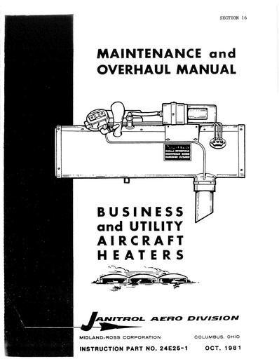 24E25 1Janitrol Manual