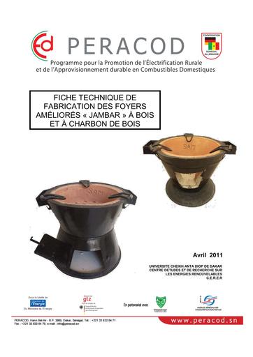 GUIDE DE FABRICATION DU FOYER AMELIORE JAMBAR