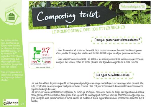 Toilettes a compostage