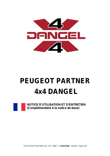 Dangel 4x4 peugeot partner 4x4