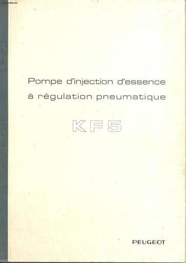 KF5 Peugeot 504 injection essence