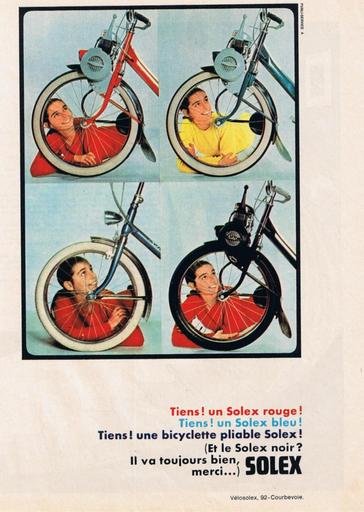 Tiens un solex rouge