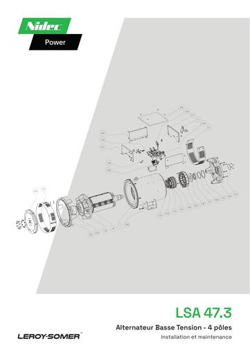 Leroy somer LSA 47 3 manuel
