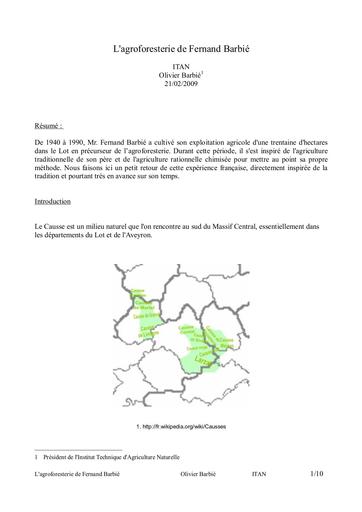 AgroForesterie
