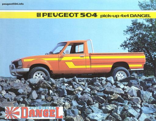 1984 Dangel FR peugeot 504