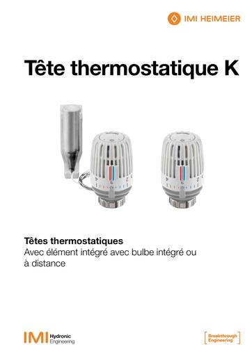 Thermostatic head K CH FR low