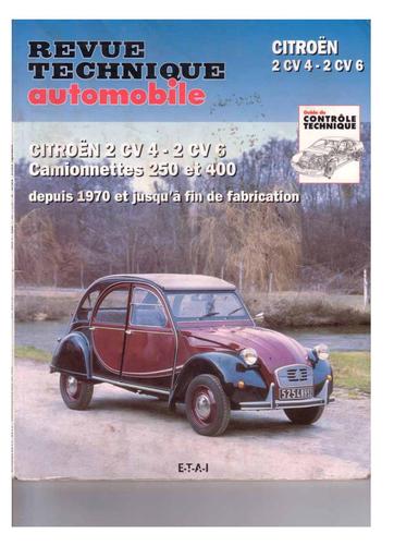 RTA Citroen 2CV 1970 fin