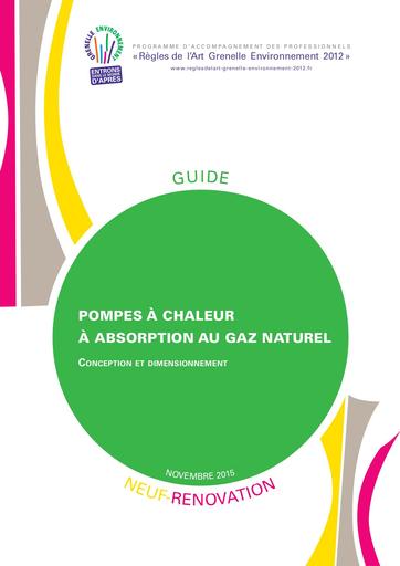 Guide PAC absorption gaz naturel