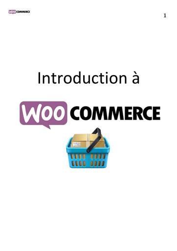 Introduction a woocommerce