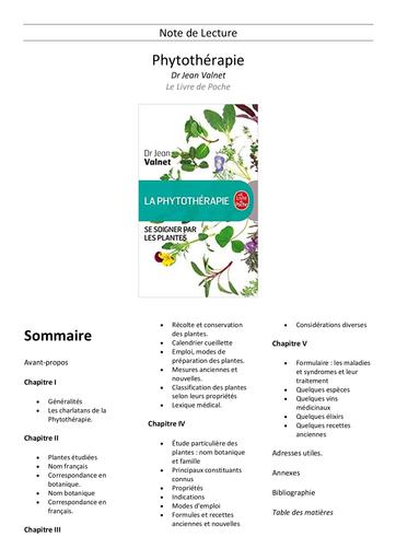 Phytothérapie   Jean Valnet Ebook extrait