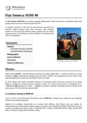 Fiat Someca SOM 40