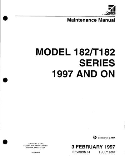 Cessna 182S 1997on MM 182SMM