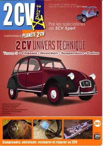 2cv technique Tome 3 chassis direction suspension freins