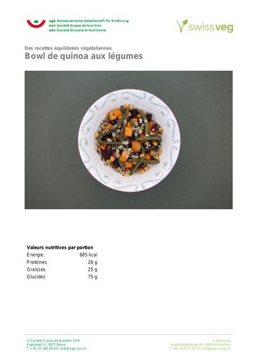 6 recette vegetalienne bowl au quinoa