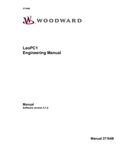 Woodward leoPC engineering manual EN