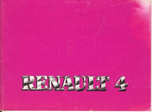 4l 1989 notice entretien n e 519