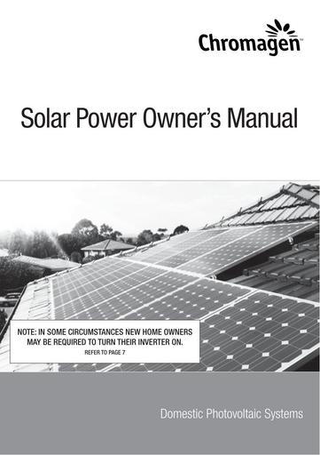 PV Manual chromagen