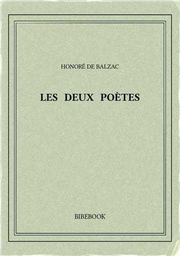 Balzac honore de   les deux poetes