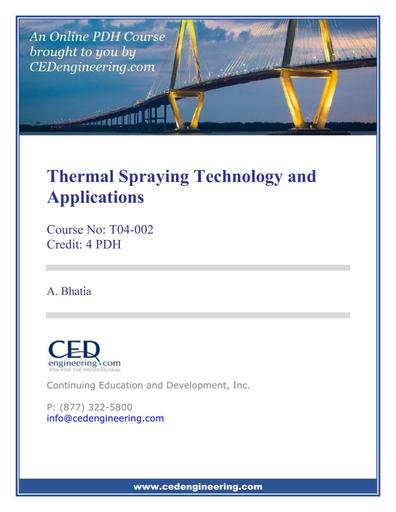 T04 002   Thermal Spraying Technology and Applications   US