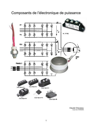 Polycop composants electronique puissance
