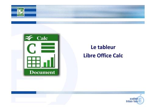 Midis tableur openoffice libreoffice calc