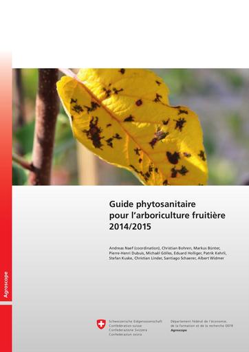 Guide phyto arboriculture agroscope 2015