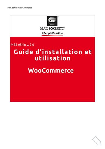 Mailboxes  WooCommerce   Installation Guide FR