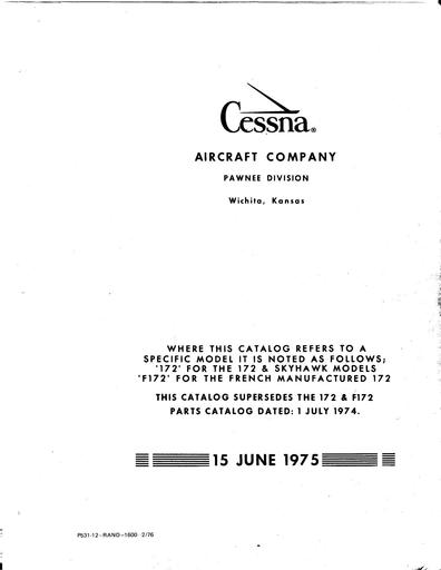 Cessna 172 1975 76 PartsManual2