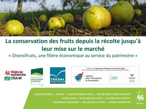 Conservation fruits Cerisier