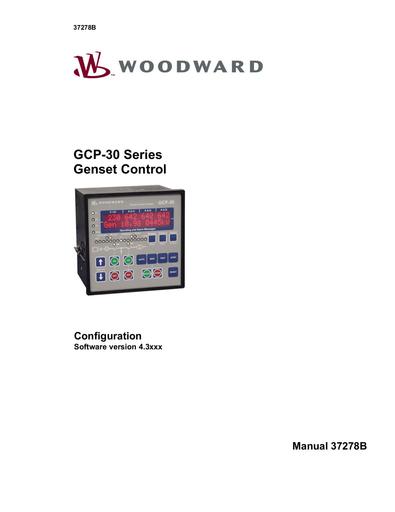 GCP 30 Configuration Bulletin 37278 Rev B woodward