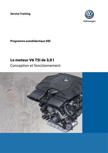 SSP 583   Le moteur V6 TSI de 3 0l