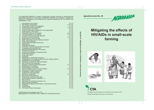 Agrodok 45 mitigation effect of HIV AIDS